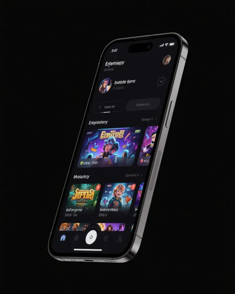 恒盛娱乐 App Interface
